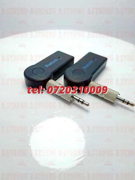Auxiliar Bluetooth Auto Receiver Cu Microfon