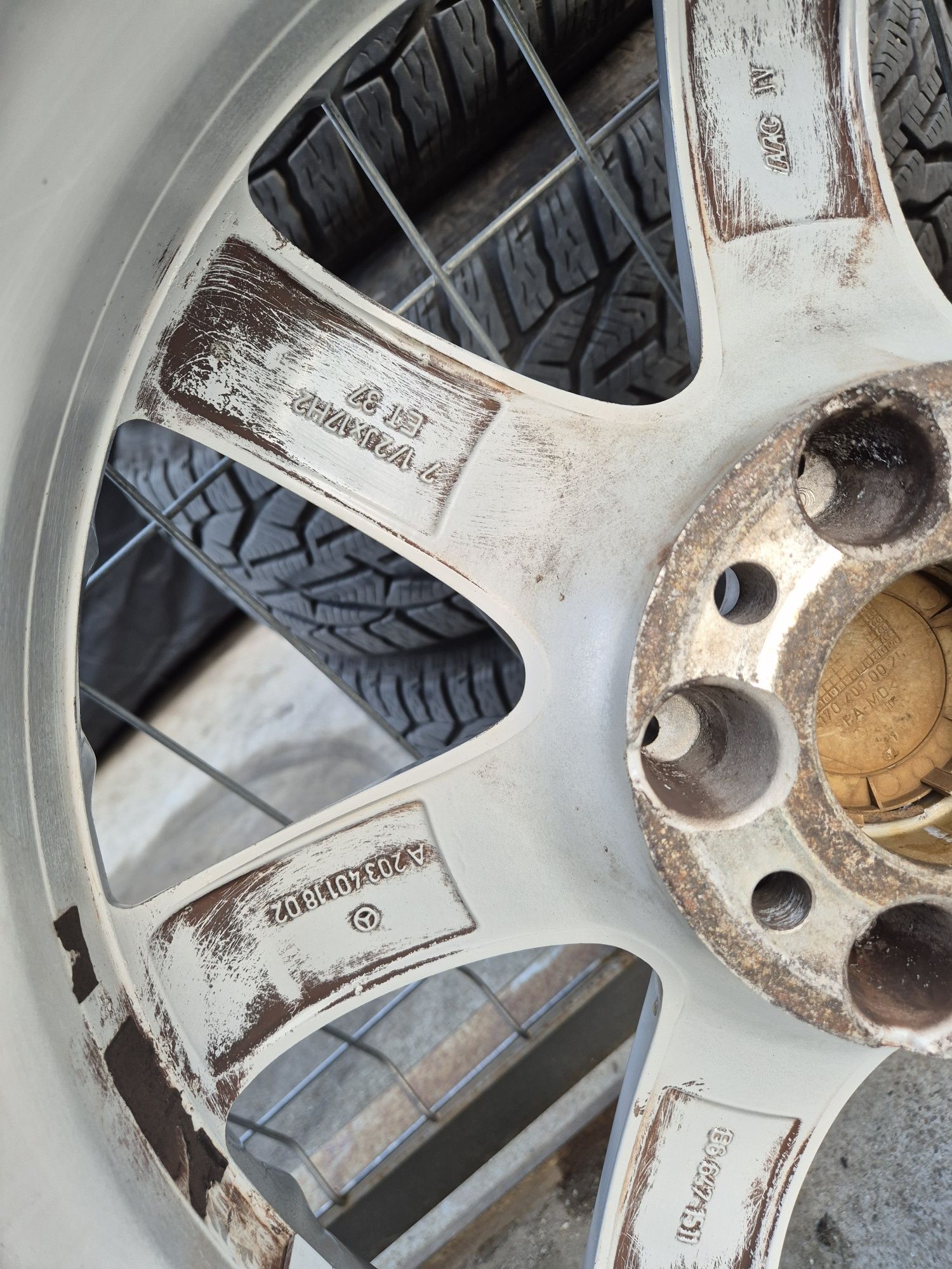 Джанти Mercedes 17 цола , 5х112 , 7j , et37 , 225/45/17