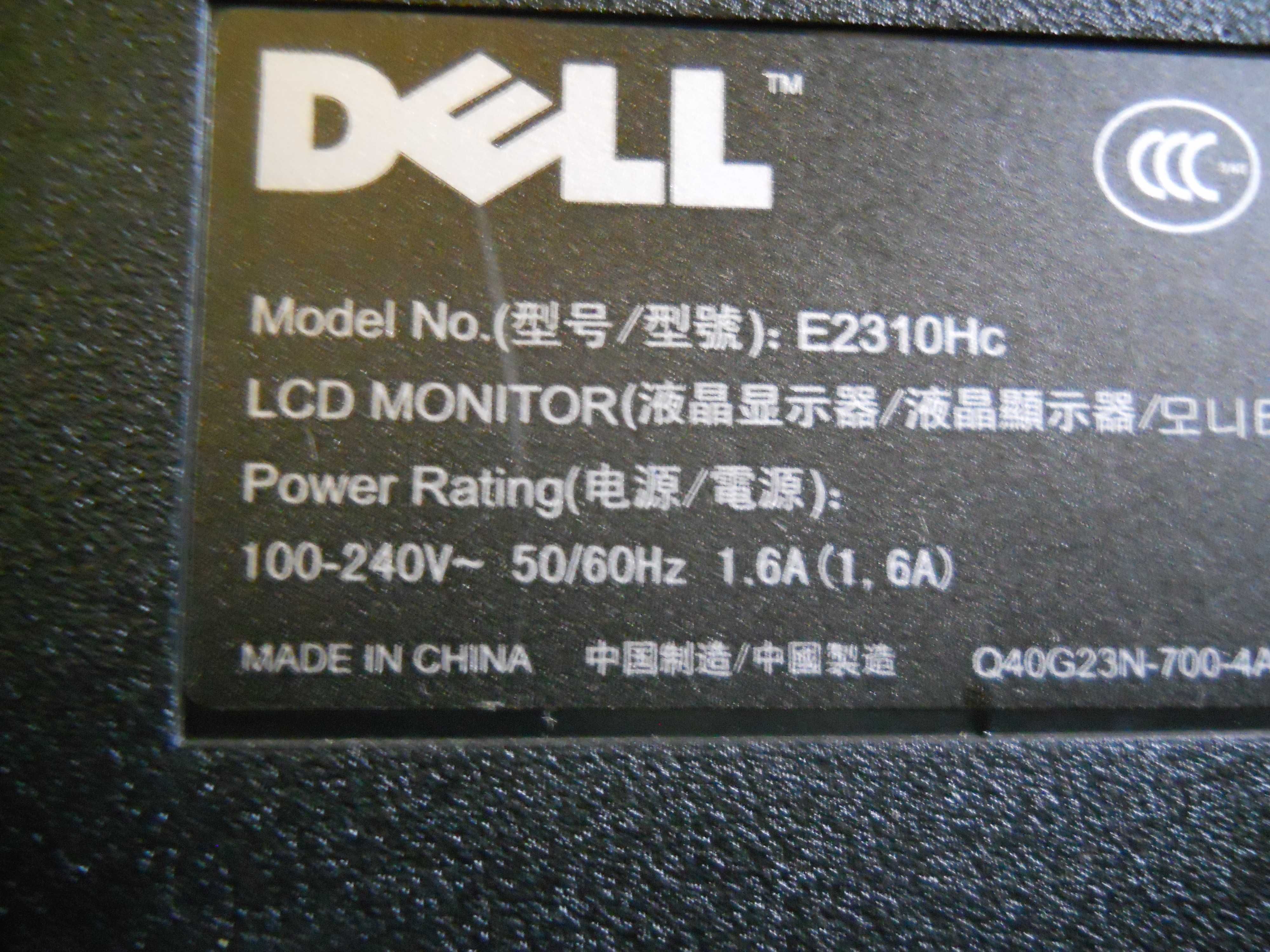 Monitor Dell E2310H, 23 Inch Full HD , VGA, DVI