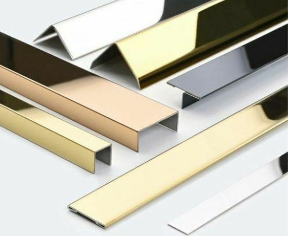 Нержавейка П-Т-Г  Премиум Сталь Декор Металл Профили Оптом и в Розницу