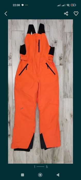 Финский, качественный горнолыжный комбинезон. Размер 46.
