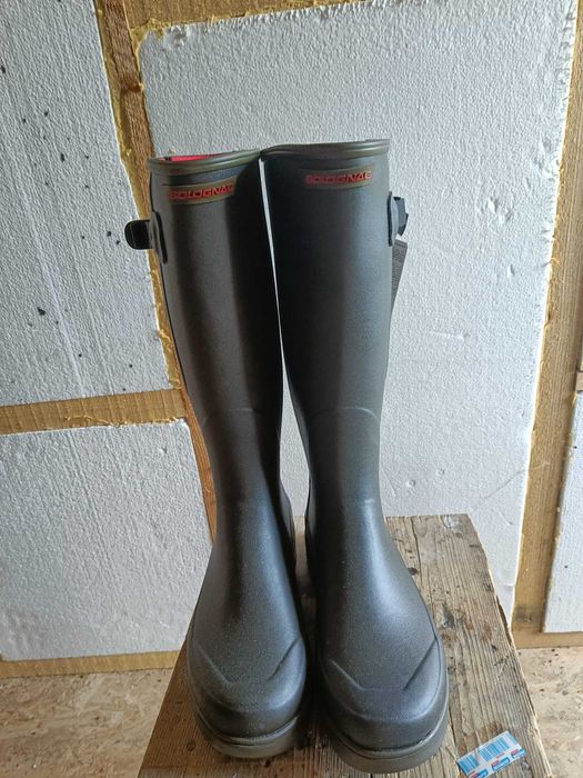 Cizme Vanatoare - Solognac Wellies Reinf Warm 520 BROWN, marimea 44.