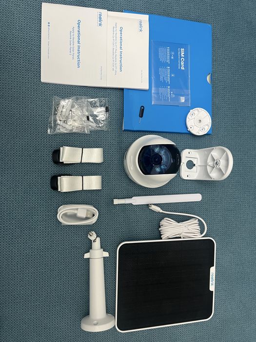 Camera Reolink Go PT Ultra G440 4G LTE PT  panou solar Reolink inclus