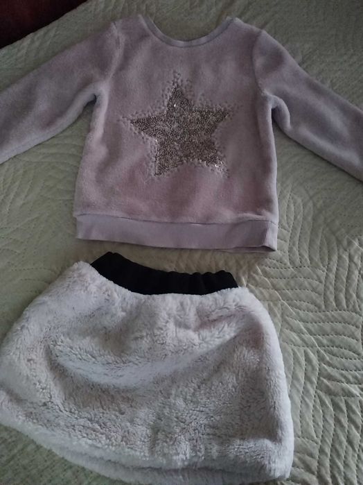 Коплект за момиче, много топло 3-4г.