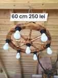 Candelabru rustic