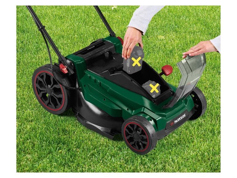 PARKSIDE Безжична косачка за трева, Парксайд косачка 40V