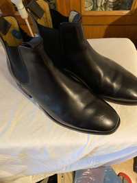 Ghete piele Barker made in England