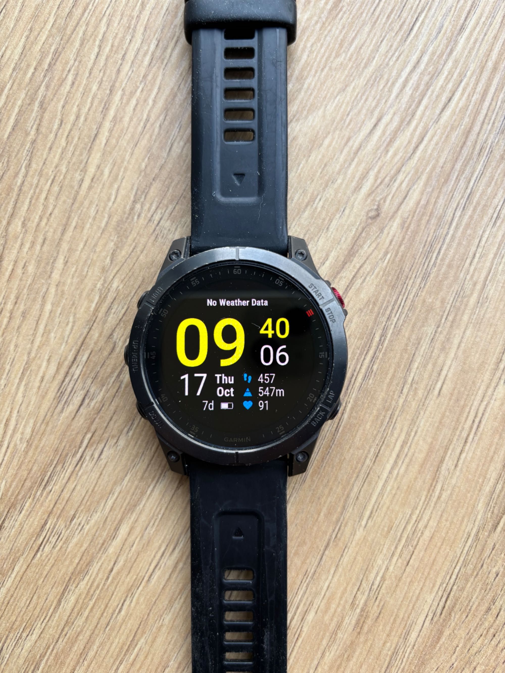 Смарт часовник Garmin Epix 2 Titan в добро състояние