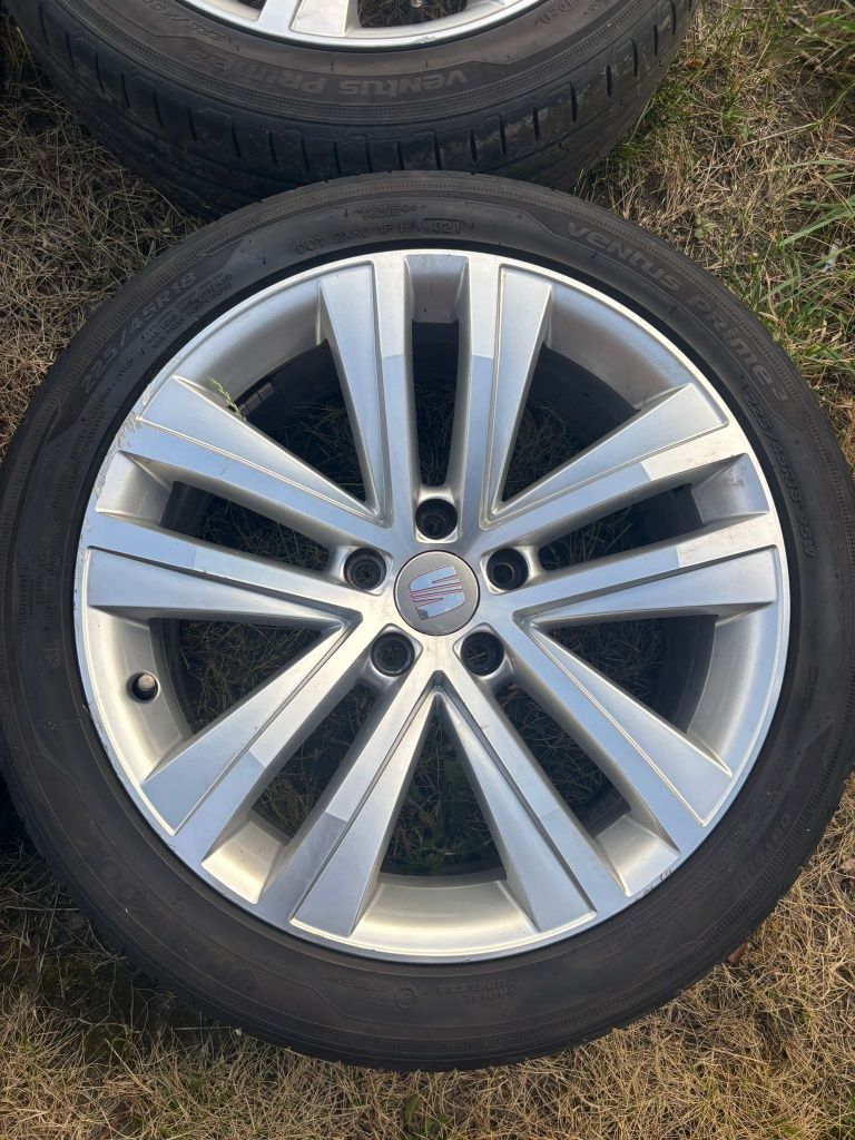 Jante 5x112 VW Golf Passat Jetta Tiguan Audi Seat Skoda +anv 225 45 18