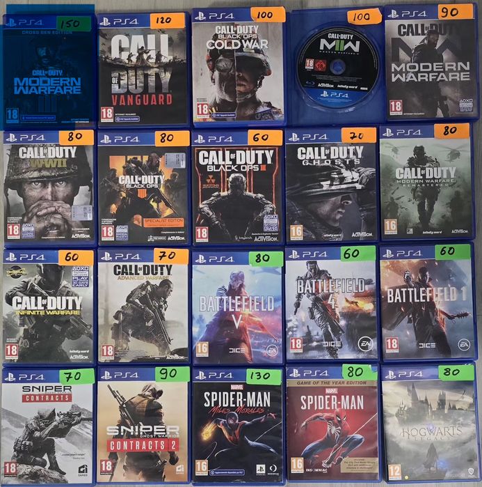 Vand joc ps4. Call of duty etc