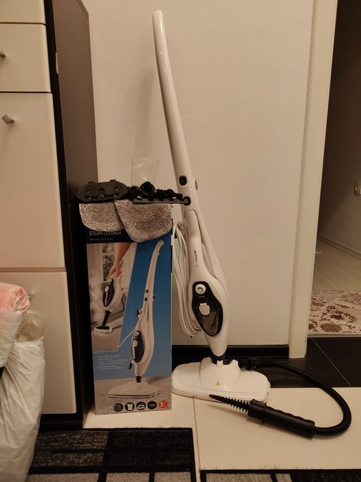 Уред за почистване с пара 2в1