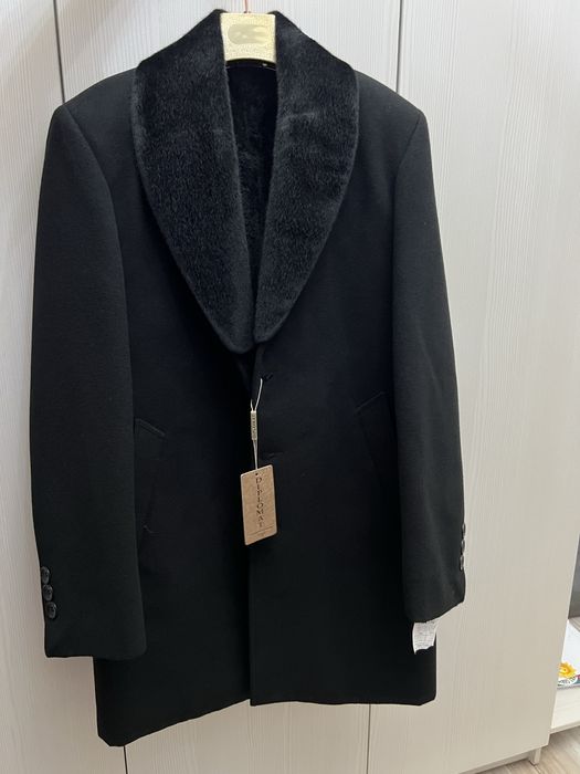 Продается мужкое пальто и кожаная куртка