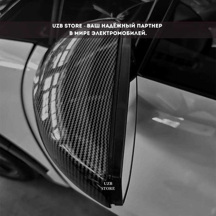 Zeekr bokovoy | Накладки для боковых зеркал Zeekr X. карбон.