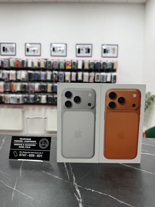 iPhone 17 Pro - 256Gb - NOU - Sigilat! - 2 Ani Garantie!