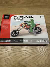 Set de constructie, Motocileta cu Motociclist, 113 piese