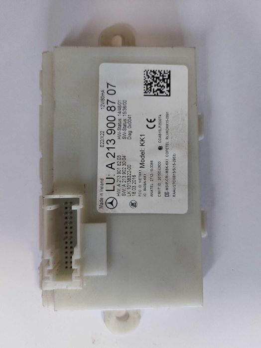 Модул за управление на кейлес (Keyless Go) система Mercedes W213 2016