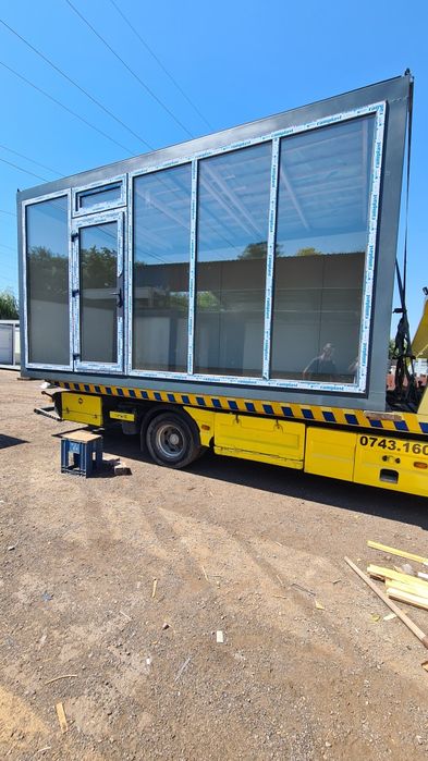 Containere modulare birou vitrina magazin fast-food locuit lambriuri