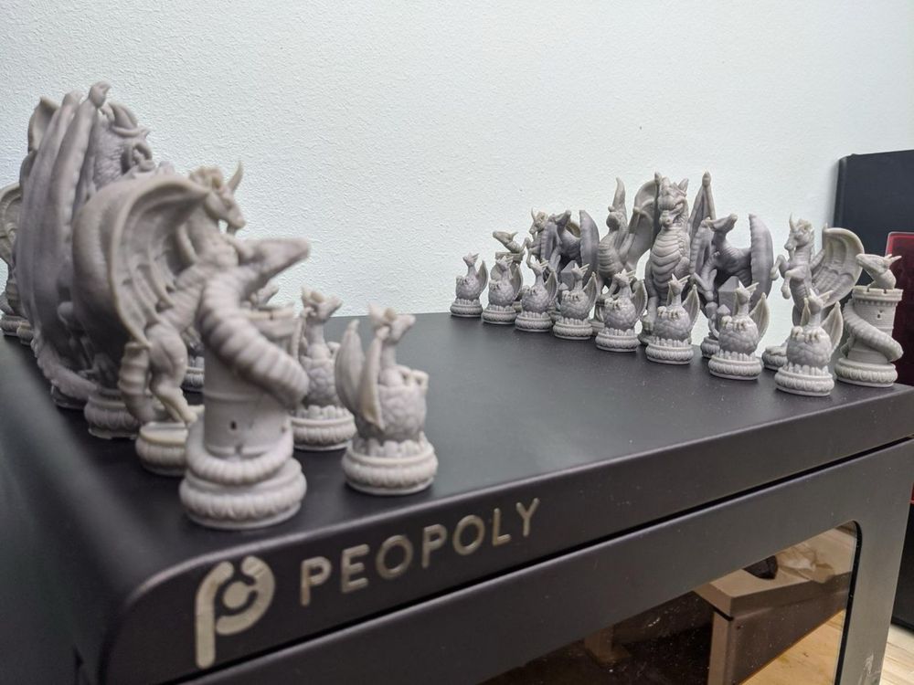 OFERTA! Vand/schimb imprimanta 3D SLA Peopoly moai 200