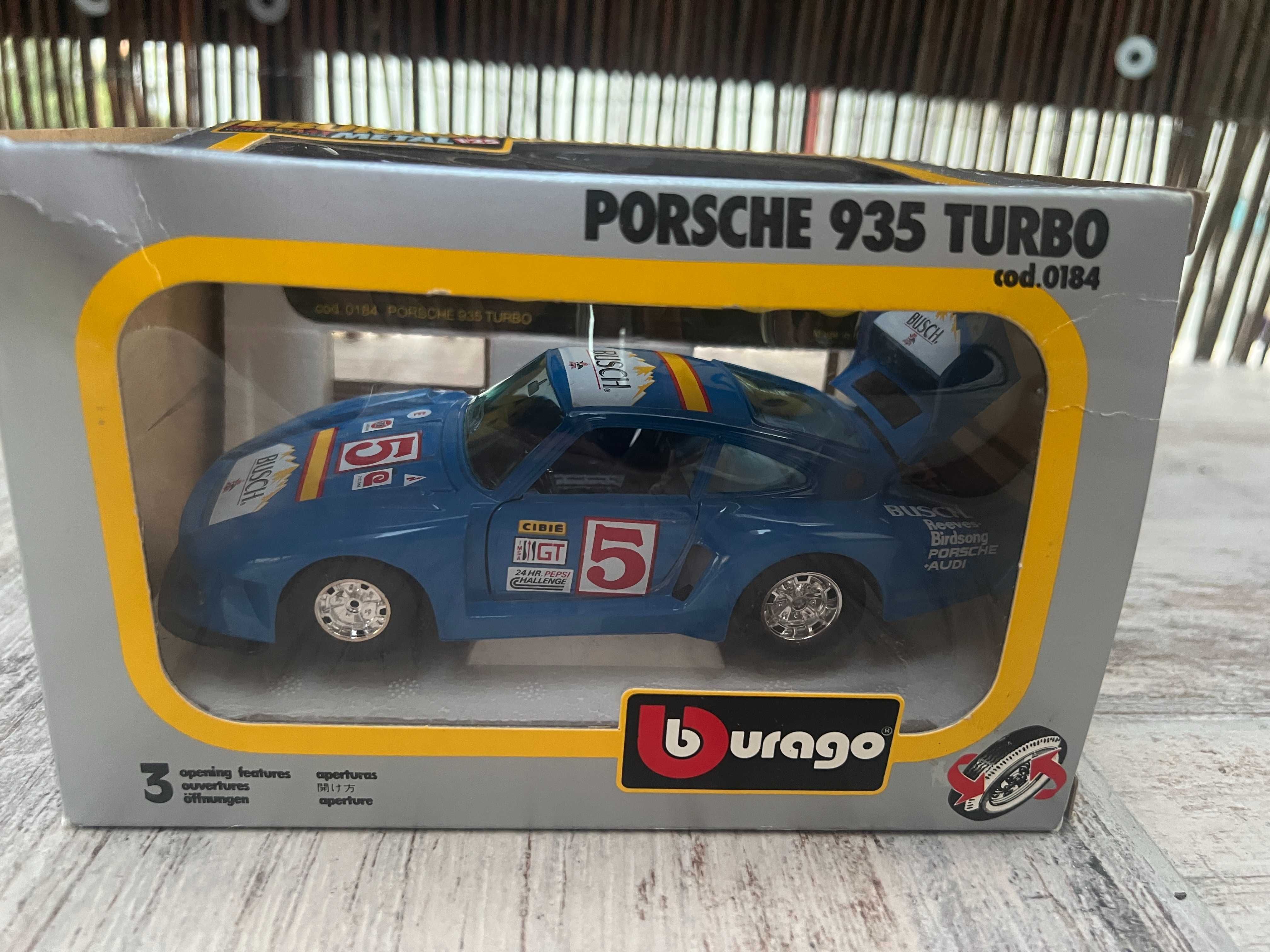 Macheta Auto 1/24 Burago Porsche 935 Turbo