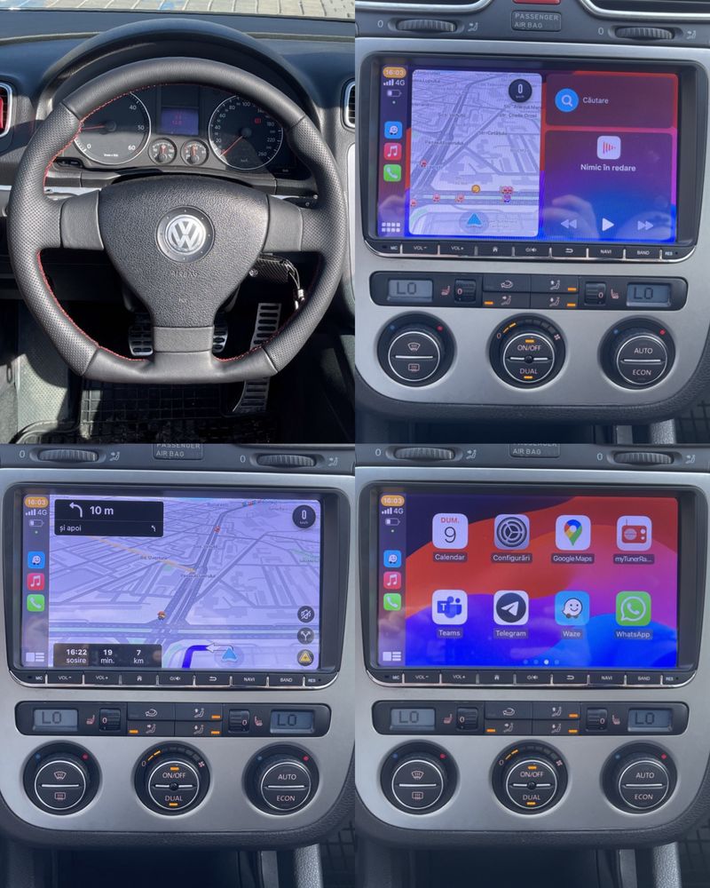 Volkswagen EOS - 2.0 Diesel,Carplay/AndroidAuto,senzori parcare, etc