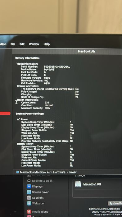 * РАЗПРОДАЖБА * MacBook Air M2 2022