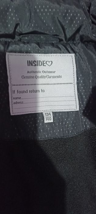 Топло яке за момиче 134/140