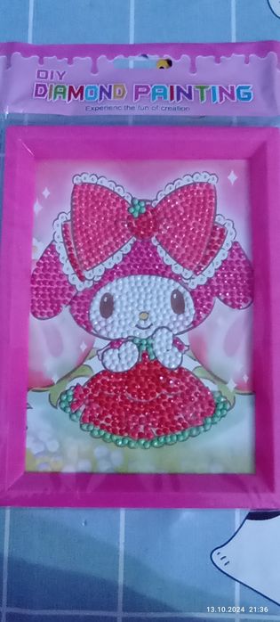 Продам готовую мозайку зайка