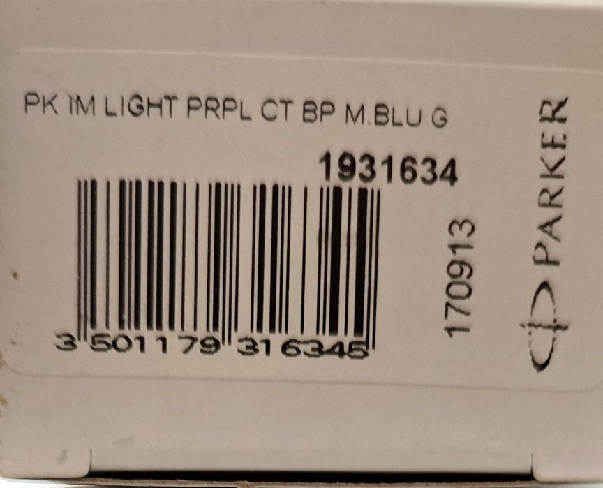 Vând Stilou Parker I M (Nou/Nefolosit)