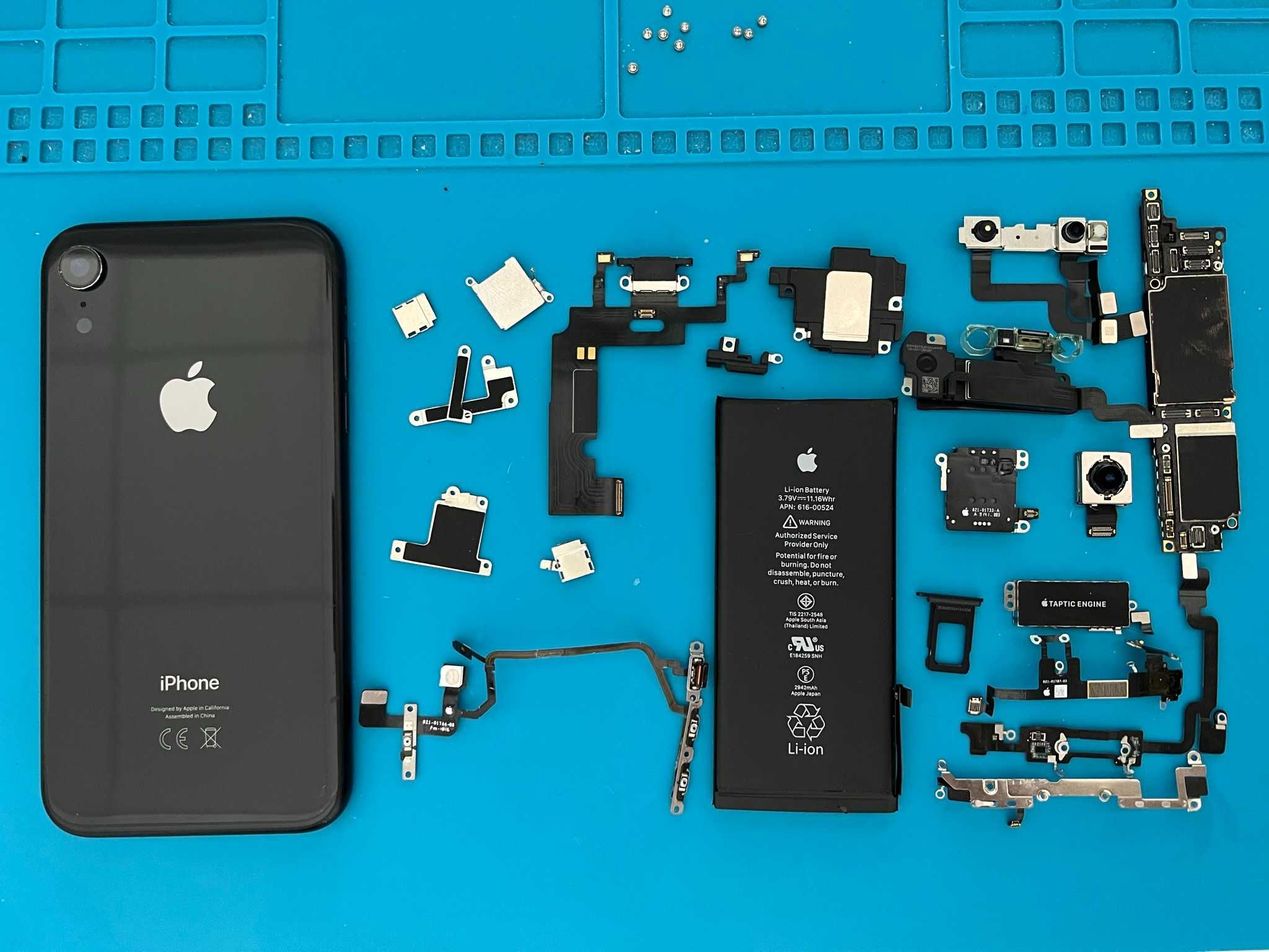 iPhone XR на части