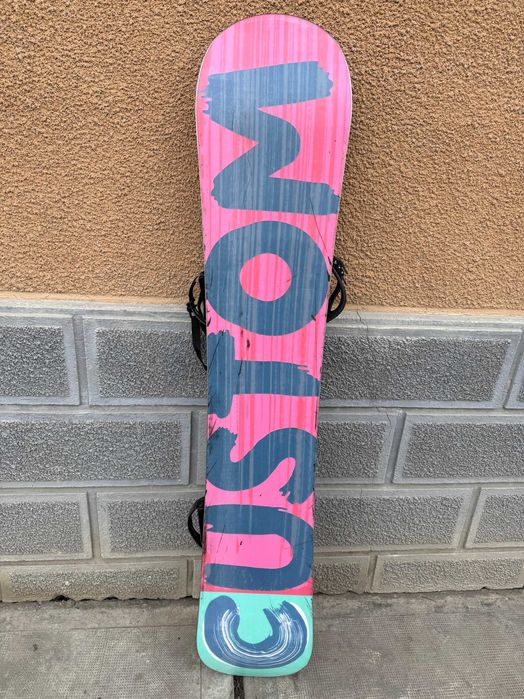 placa snowboard burton custom wide L165