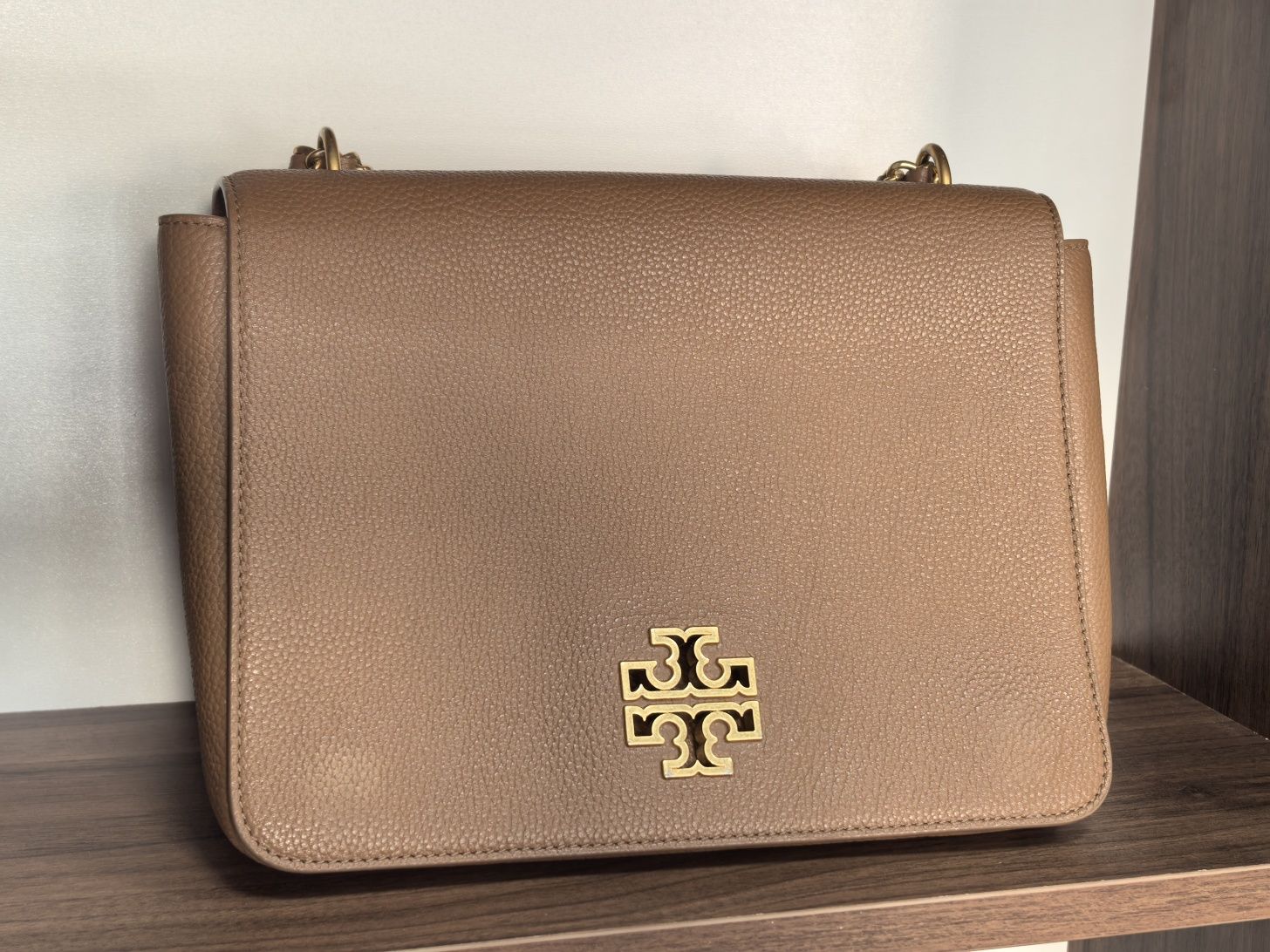 Tory Burch Large Britten Flap Crossbody Bag