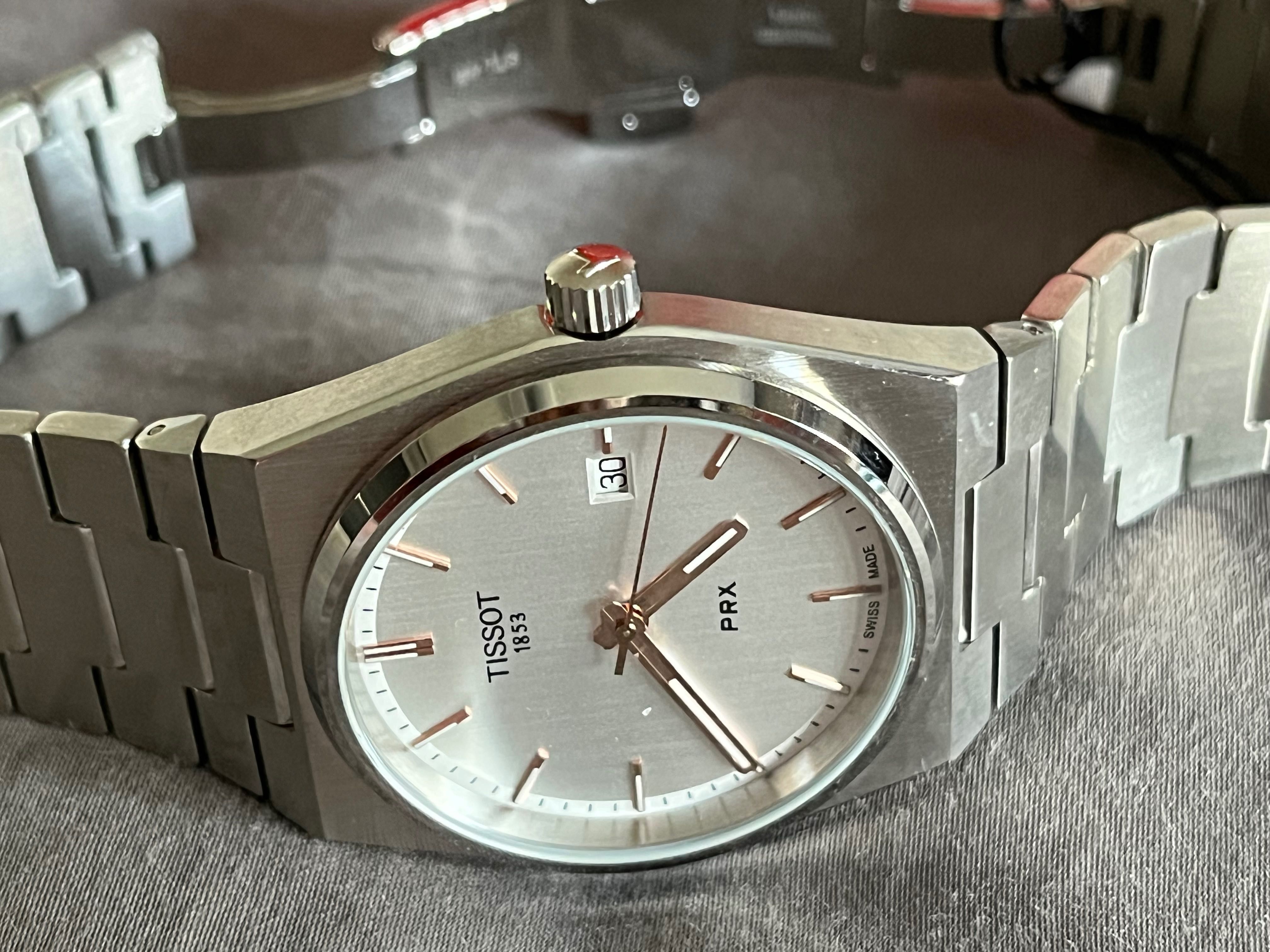 TiSSOT PRX Silver Rose