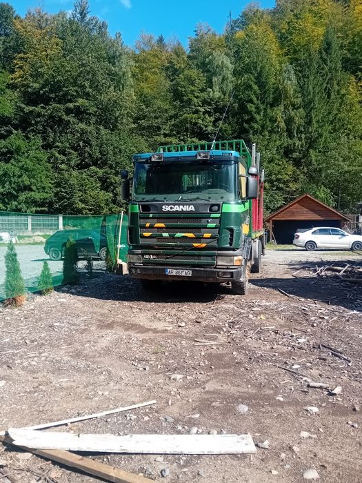 Camion forestier Scania