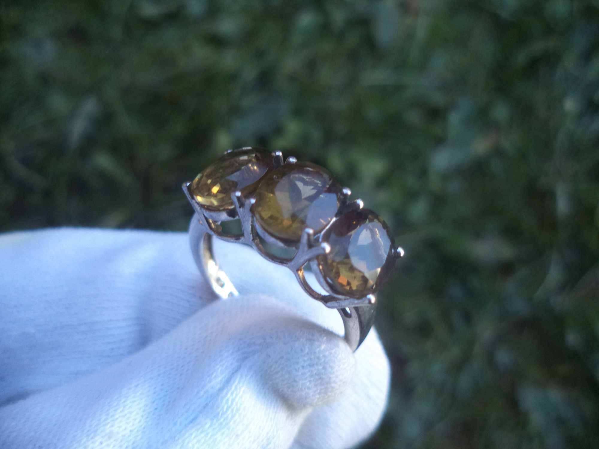 Старинни сребърни грандиозни пръстени естествени рубини аметисти