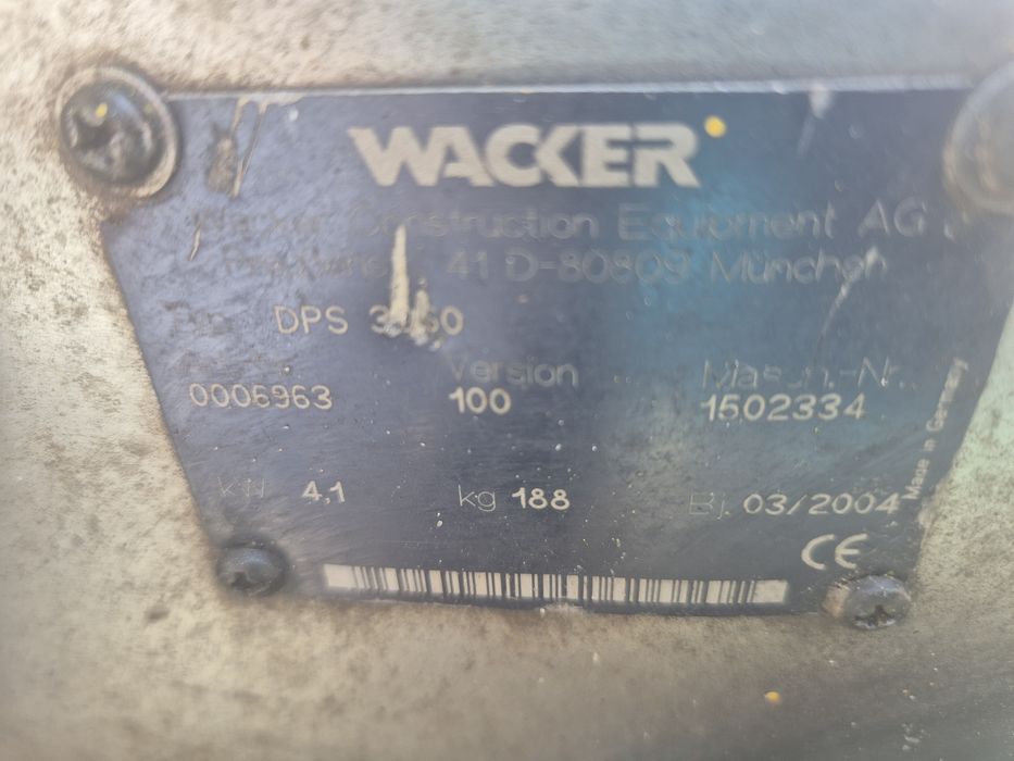 Placa compactoare AMMANN si WACKER NEUSON