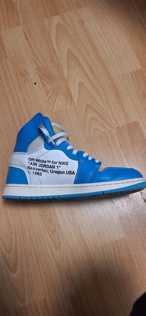 Jordan 1 off white unc (citiți descrierea)