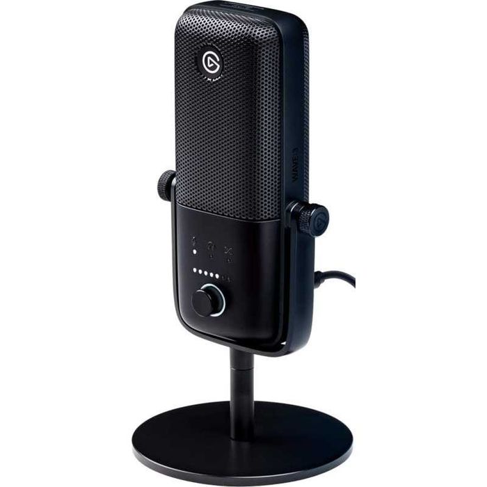 Microfon Elgato Wave:3 + Shock Mount + Filtru POP + Brat (optional)