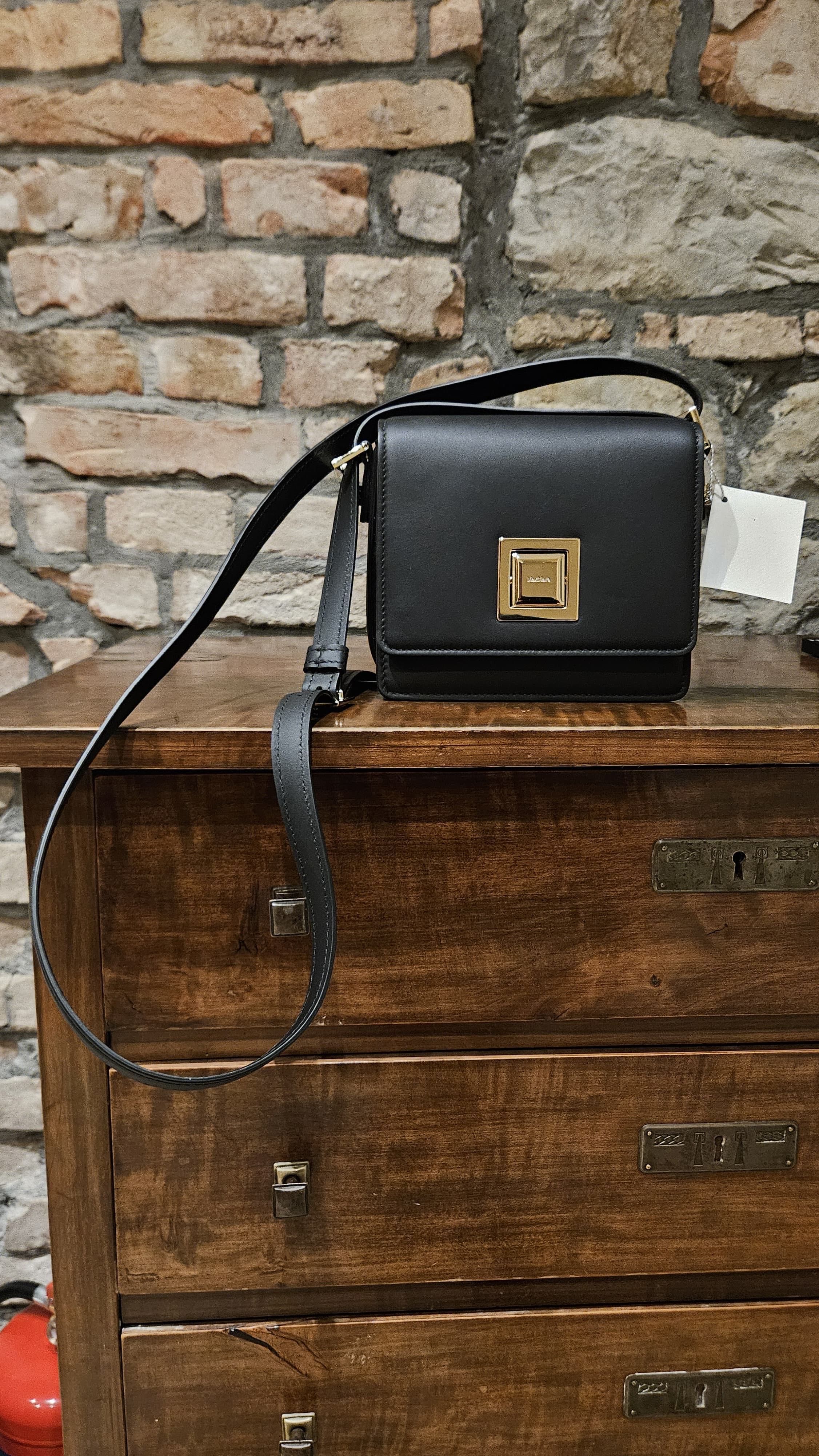 Geanta Max Mara MM de piele, noua, cu eticheta