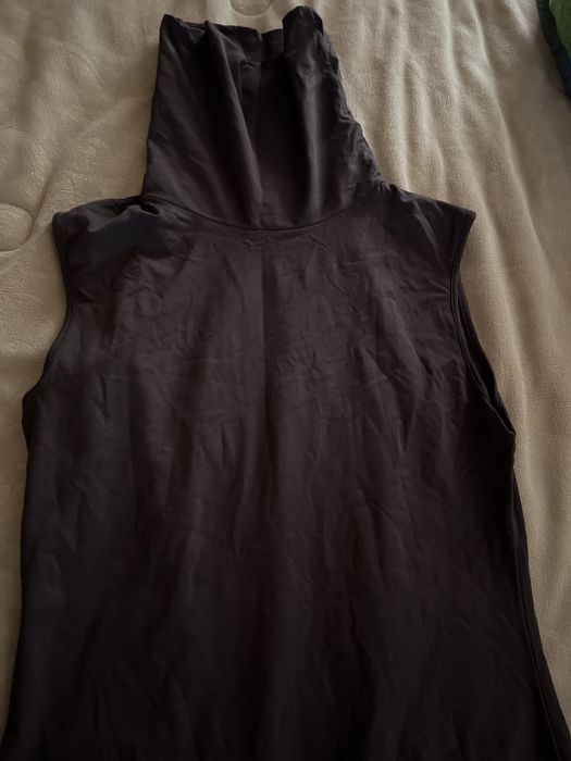 Rochie lunga cu guler inalt, fara maneci, 38-40