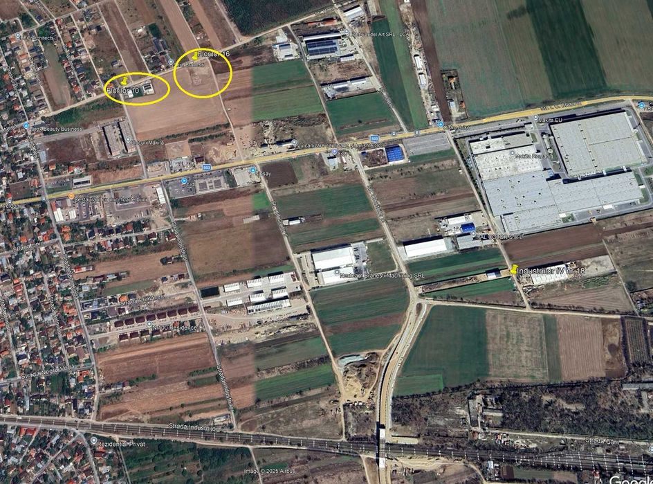 Hala de inchiriat 180/360 mp plus etaj