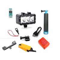 Сет6 нов комплкт аксесоари за екшън камери 5 части GO PRO SJCAM,EKEN