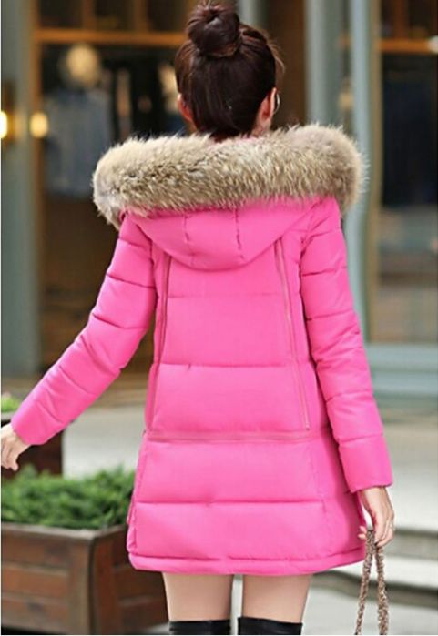 Ново дамско яке в цикламен цвят