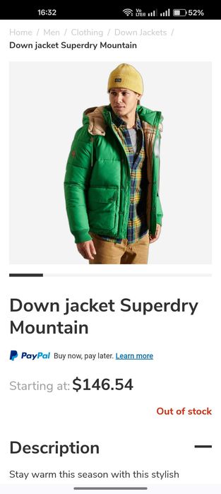 Geaca Superdry masura M