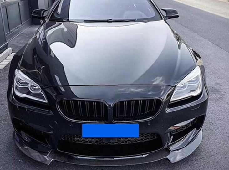 Grile Nari Duble M Design BMW Seria 6  F06 F12 F13 M6 Negru Lucios