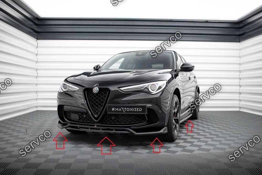 Body kit Alfa Romeo Stelvio Quadrifoglio Mk1 2016-2020 v2 - Maxton