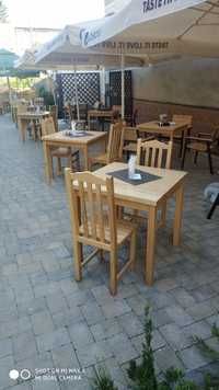 Producător scaune și mese din lemn masiv,pt terasa,gradina,restaurant.