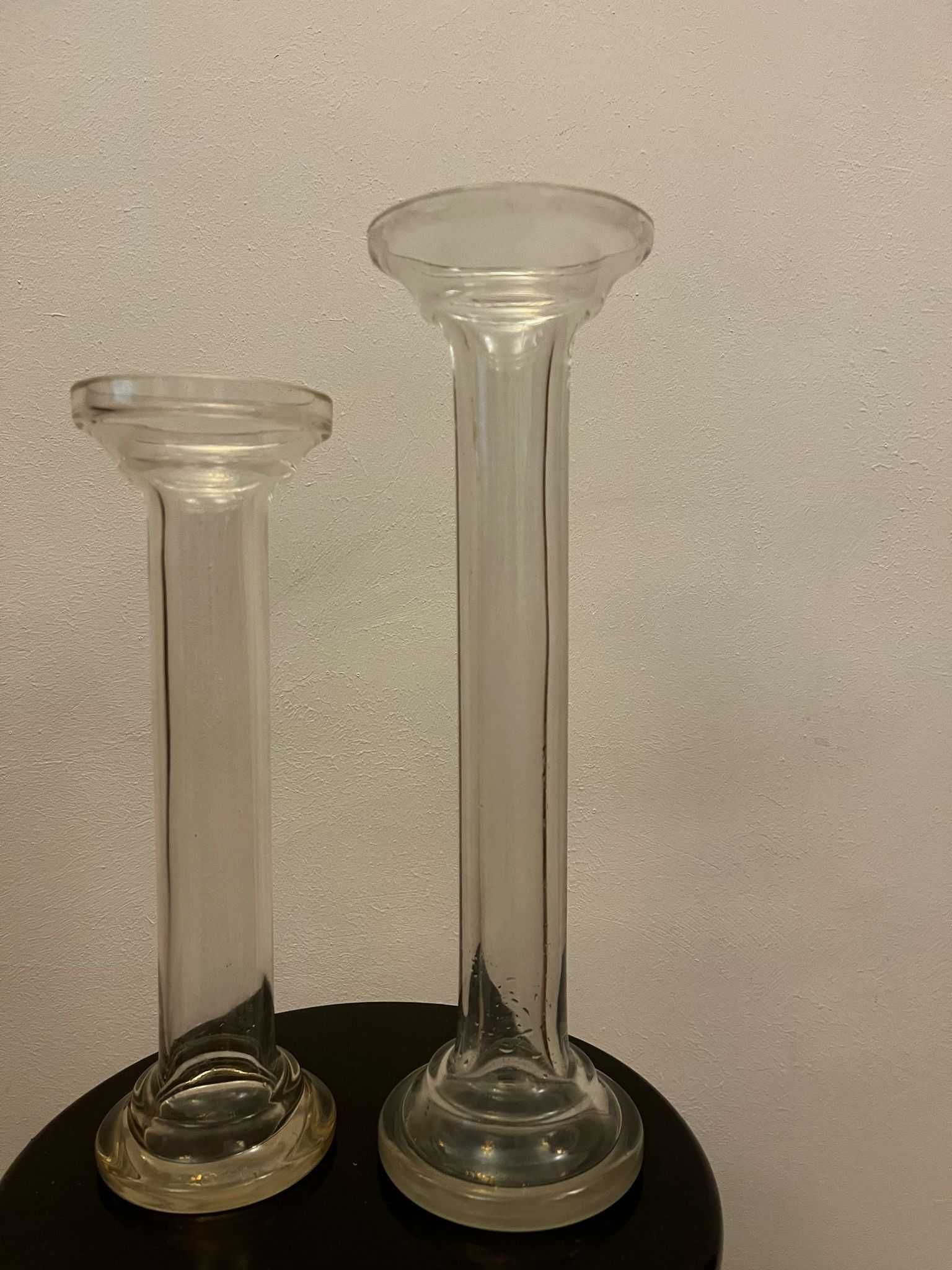 Doua superbe vaze vaza soliflore cristal  w germana bibelou