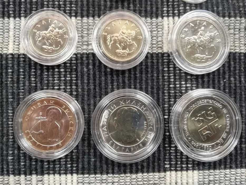 Лот монети и банкноти "Р България II - 99-24" - нециркулирали (UNC)