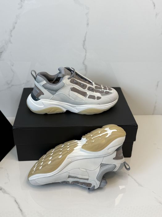Amiri Bone Runner White/Black Full Box