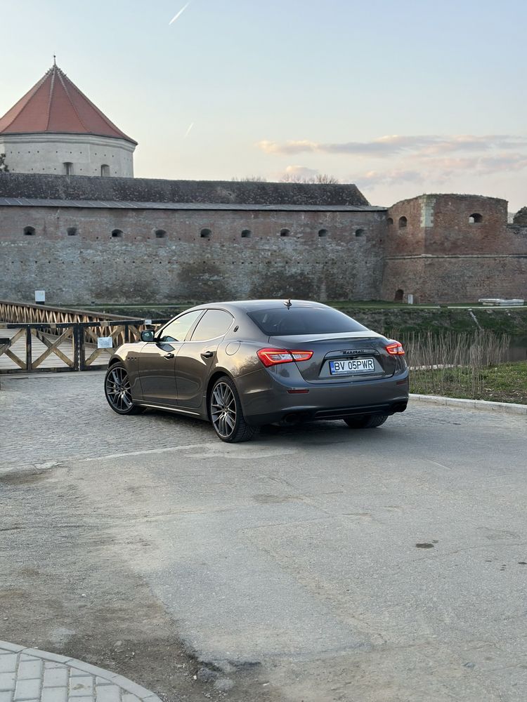 Maserati Ghibli S 3.0Bi-Turbo 410CP Motorizare Ferrari